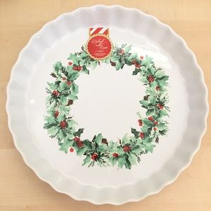 Ciroa | Ceramic Pie Dish Wreath